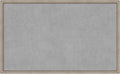 Amanti Art Silver Framed Magnetic Board 26x42 Large Vision Board for use with Magnets, 100% Metal Sheet to Display Items as Office Decor or for Home Organization in mudroom, Kitchen or Kids Room