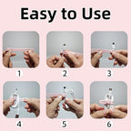 25 PCS Silicone Cable Ties Cord Organizer -[3 Adjustable Holes] Multi Color Elastic Reusable Cord Wraps Management, Home Organizer Ties for Phone Charger Electrical Cable, Travel Essentials