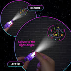 LovesTown 24PCS Halloween Party Favors Flashlights, LED Light up Finger Lights Glow in the Dark Halloween Toys Bulk for Party Decorations Goodie Bags Fillers Classroom Prizes