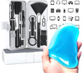 ImmacuKit 18-in-1 Electronic Device Cleaning Kit with Magic Cleaner Gel -Use On Phone, Earbuds, Laptop, Keyboard, Smart Watch, Tablet, PC, Controller, Gaming Console, Remote, Camera, Mouse, Speakers