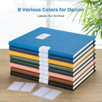 Lined Journal Notebook, 8.5" x 11" Hardcover Leather Notebook for Work, Wide Ruled Notebook Journal for Women Men, 192 Thick Paper, Lay Flat, 2 Pockets, A4 Large Journals for Writing, Navy Notebook