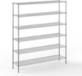 Regal Altair 18" Deep x 72" Wide x 86" Height Wire Shelving Kit | 6-Tier | NSF Commercial Storage Rack Unit