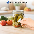 L LIKED 1" x 2" Blank Removable Labels with No Residue, Water and Oil Resistant, Use for Both Home and Office (1 Roll, 1300 Labels)