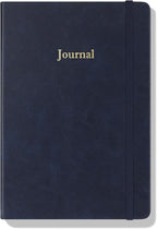 Wykeham's Executive 2026 Undated Daily Journal Planner – Customization Available (Royal Blue, 8.5"×5.5" - Undated)