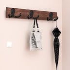 IBosins 10 Pack Heavy Duty Double Prong Coat Hooks Wall Mounted with 20 Screws Retro Double Hooks Utility Hooks for Coat, Scarf, Bag, Towel, Key, Cap, Cup, Hat