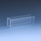 8-1/2" x 2" Double-Sided Cubicle Name Plate Holders 8-1/2" Wide x 2" high x 2" deep Hook - PNH2085020020 (40 Pack) by Plastic Products Mfg.