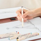 CHARSOCO 01 Micro Fine Point Pen Set - 24 Waterproof Archival Ink Colors, 0.25mm Fineliner Pens for Art Illustrations, Sketching, Anime, Manga, Technical Drawings & Scrapbooking-fan