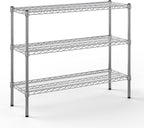 Regal Altair 14" Deep x 42" Wide x 34" Height Wire Shelving Kit | 3-Tier | NSF Commercial Storage Rack Unit