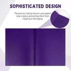 gisgfim 15Pcs Certificate Holders Diploma Covers Single Sided Gold Foil Border Award Covers for Letter Size 8.5x11 Certificates Cardstock Document Papers Storage Organizer (Purple)
