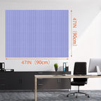 Cork Boards for Walls 48" x 36" Felt Board Alternative, 12 Pack Felt Wall Tiles Bulletin Board, Large Cork Board for Office Pin Board Tack Board Cork Boards