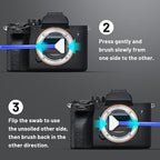 Camera Lens Cleaning Kit with Pro 10x Sensor Swabs, Sensor Cleaner, Compatible with Canon, Nikon, Sony mirrorless DSLR Camera (Enhanced Version)