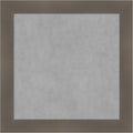 Amanti Art Grey Framed Magnetic Board 14x14 X-Small Vision Board for use with Magnets, 100% Metal Sheet to Display Items as Office Decor or for Home Organization in mudroom, Kitchen or Kids Room