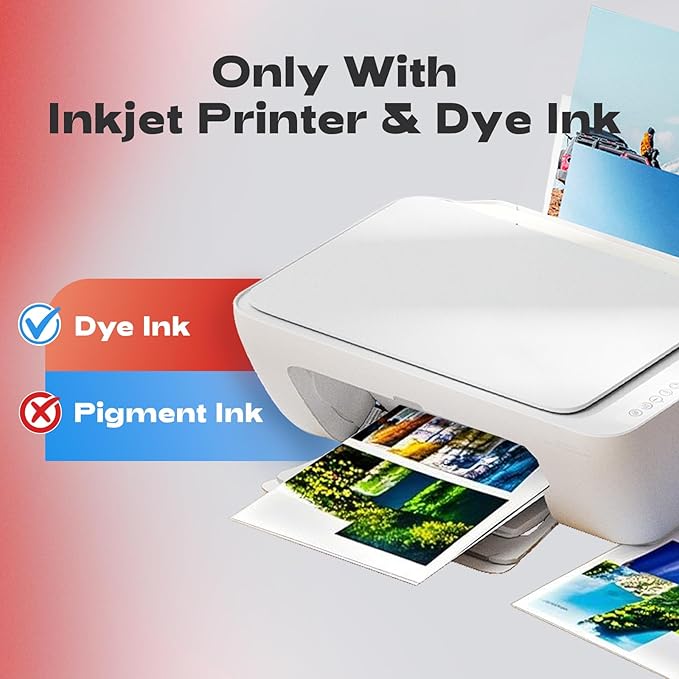 HARTWII 120 Sheets Thin Matte Presentation Photo Paper tabloid paper 11x17 inches 35lb 130gsm 6.5 Mil A3 for Dye Ink Inkjet Printer
