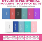 Hot Pink Extra Large Poly Bubble Mailers 14.25x20 inch #7 | Self Seal Large Padded Envelopes | Air Cushioned Bubble Mailer | Usable Size 14.25x19 Lightweight Mailing Shipping Bags| 50 Pack Bulk