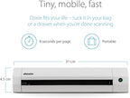 Doxie Go SE - The Intuitive Portable Document Scanner with Rechargeable Battery and Easy Software for Home, Office, or Work from Home