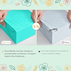 Fuxury 19x24 Inch 100 Pack Large Poly Mailers Shipping Envelopes Bags Teal,Self Adhesive Mailers Poly Shipping Bags for Small Clothing Business,Waterproof and Flexible polymailers,Keep Items Protected