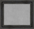 Amanti Art Black Framed Magnetic Board 21x25 Small Vision Board for use with Magnets, 100% Metal Sheet to Display Items as Office Decor or for Home Organization in mudroom, Kitchen or Kids Room