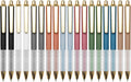 Linbsunne Ballpoint Pens Black Medium Point 1mm Pen with Super Soft Grip Ball Point Pen for Men Women Retractable Pens (18-Count)