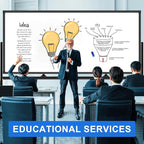 Max-officoo 4'x8' Large Dry Erase White Board with Rolling Stand 96"x48" Double-Sided Mobile Magnetic Whiteboard on Wheels, Including 3 Magnetic Erasers, 7 Markers, 30 Magnets