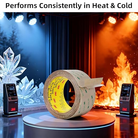 Made of 3M Double Sided Tape 300LSE 2" x 36Ft Clear Heavy Duty Adhesive Tape for Electronics, Laptop & Phone Repairs, Arts, Crafts, Leather Work, Card Making – 2 Pack