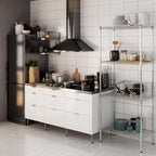 Regal Altair 18" Deep x 30" Wide x 74" Height Wire Shelving Kit | 4-Tier | NSF Commercial Storage Rack Unit