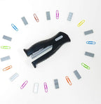 BAZIC Products Stand-Up Stapler w/500 Staples, Full Strip Size Standard (26/6), Black Durable Desktop Staplers for Home Office School, 12-Pack