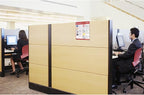 Clear Acrylic Cubicle Sign Holder, Name Plates, & File Holders