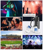 Hearprotek Concert Ear Plugs, 2Pairs Reusable high Fidelity Musician Ear Plugs for Concerts Loud Music-Noise Reduction Ear Protection earplugs for Rave,Festival,Music,Tinnitus Relief