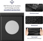 Fuxury Black Bubble Mailers 8.5x12" Padded Envelopes 6000Pack Bulk Strong Adhesion Full Pallet of Padded Mailers Thick Bubble Envelopes for Small Business Mailing Books Clothes Makeup Supplies