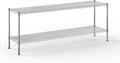 Regal Altair 18" Deep x 72" Wide x 27" Height Wire Shelving Kit | 2-Tier | NSF Commercial Storage Rack Unit