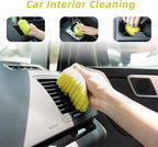 ASFSKY Car Cleaning Gel Putty - Reusable Keyboard Cleaner Slime for Car, Keyboard, Dust - 5 Pack (Yellow)