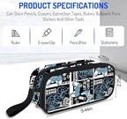 Fitvc Large Pencil Case for Boys,Gamer Boys Pencil Pouch for Kids Teens School,Large Capacity Pen Box Marker Organizer for School