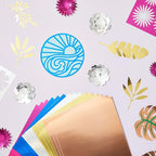 Bright Creations Metallic Cardstock Sheets - Foil Card Stock, Craft Paper for DIY Projects - Assorted Metallic Cardstock for Scrapbook Supplies - Multicolor, 250 GSM, 8.5x11 In, 100 Count