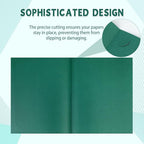 gisgfim 15Pcs Certificate Holders Diploma Covers Single Sided Gold Foil Border Award Certificate Covers for Letter Size 8.5x11 Certificates Cardstock Document Papers Storage Organizer (Green)