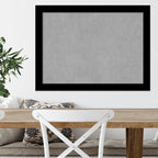 Amanti Art Black Framed Magnetic Board 23x31 Medium Vision Board for use with Magnets, 100% Metal Sheet to Display Items as Office Decor or for Home Organization in mudroom, Kitchen or Kids Room