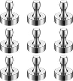 BTLIN Heavy Duty Fridge Magnets Extra Strong, Large Magnetic Push Pins for Kitchen Refrigerator Whiteboard Bulletin Board Office (18x22mm) 9Pack