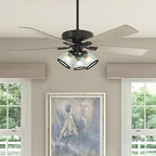 Eidonta 4 Pack Clear Glass Shade Replacements, Bell Shaped Glass Shade Covers with Black Ring, 4.92"High, 4.72"Diameter, 1.65 "Fitter, High Transmittance Globe Lampshade