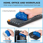 COLORCORAL Universal Cleaning Gel for Office Electronic Products Keyboard Cleaner Dust Cleaning Gel for Car Interior Cleanings,Car Putty Reusable Slime goo, Magic Cleaning Putty for Vehicle Vents