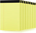 Aidunmis 10 Pack Yellow Legal Pads 8.5 x 11 College Ruled Note Pads Lined Writing Paper Pads Yellow Paper 8.5 x 11 Pads of Paper 30 Sheets per Writing Tablets Lined Legal Notepads for Home, Office