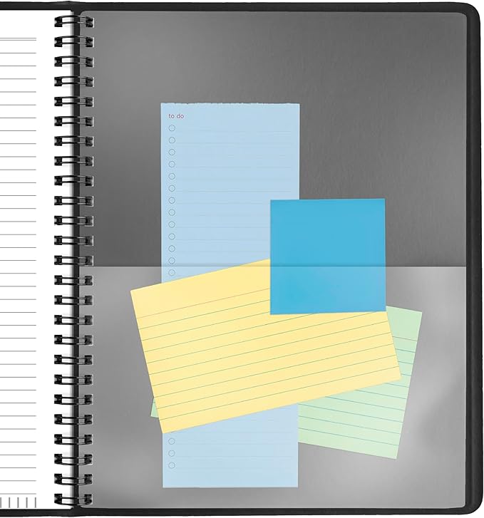 AT-A-GLANCE 2026 Appointment Book Planner, Weekly, 7" x 8-3/4", Medium, Quarter-Hourly, Black (709510526)