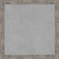 Amanti Art Silver Framed Magnetic Board 23x23 Medium Vision Board for use with Magnets, 100% Metal Sheet to Display Items as Office Decor or for Home Organization in mudroom, Kitchen or Kids Room