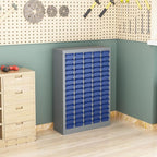 Exerock 75 Drawer Tool Storage Cabinet with ABS Drawers, Bolt and Nut Organizer Parts Box, Hardware Shelving Unit for Garage and Workshop