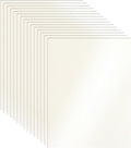 28 Sheets Cream Shimmer Cardstock 8.5 x 11 Ivory Paper, 92lb Premium Off White Paper Card Stock for DIY Cards Making, Wedding Invitations, School Crafting, Greeting Cards, Office Printing