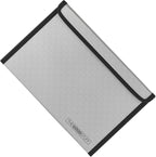 Fireproof Document Bag Envelope Size: 8" x 5" [2000°F UL Certified] Fireproof Cash Bags with Zipper Small Water and Fire Resistant Money Bag for Cash Storage, Fireproof Bags for Cash Fire Proof
