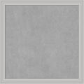 Amanti Art Silver Framed Magnetic Board 27x27 Medium Vision Board for use with Magnets, 100% Metal Sheet to Display Items as Office Decor or for Home Organization in mudroom, Kitchen or Kids Room