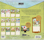 Lang Gnome Sweet Gnome 2026 Wall Calendar – 12-Month Calendar with Stapled Binding, Whimsical Gnome Artwork by Susan Winget, Linen-Embossed Paper, 13.4″ × 12″