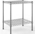 Regal Altair 18" Deep x 24" Wide x 27" Height Wire Shelving Kit | 2-Tier | NSF Commercial Storage Rack Unit