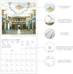 Graphique 2026 Libraries Wall Calendar | 12” x 12” | Thick Paper | Home & Office Organizer | Large Monthly Grid | 3 Languages & Marked Holidays | 4 Month Preview Page for 2027