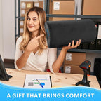StepLively Foot Rest for Under Desk at Work, Comfortable Foot Stool with 2 Adjustable Heights, Footrest with Washable Cover, for Back & Hip Pain Relief, Suitable for Office, Home, Car, Gray, X-Large