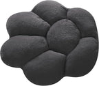 Ditucu Cat Paw Cushion Kawaii Chair Cushions 31.4 x 27.5 inch Cute Stuff Seat Pad Comfy Lazy Sofa Office Floor Pillow for Gaming Chairs Room Decor Black